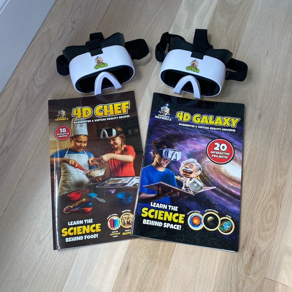 Kid’s Augmented Reality 4D Virtual Reality Set